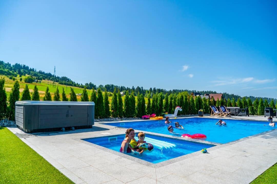 Aparthotel Rabian-Ski Zewnetrzny Basen Oraz Jacuzzi Z Podgrzewana Woda Sala Zabaw I Dmuchaniec Bialka Tatrzanska Luaran gambar